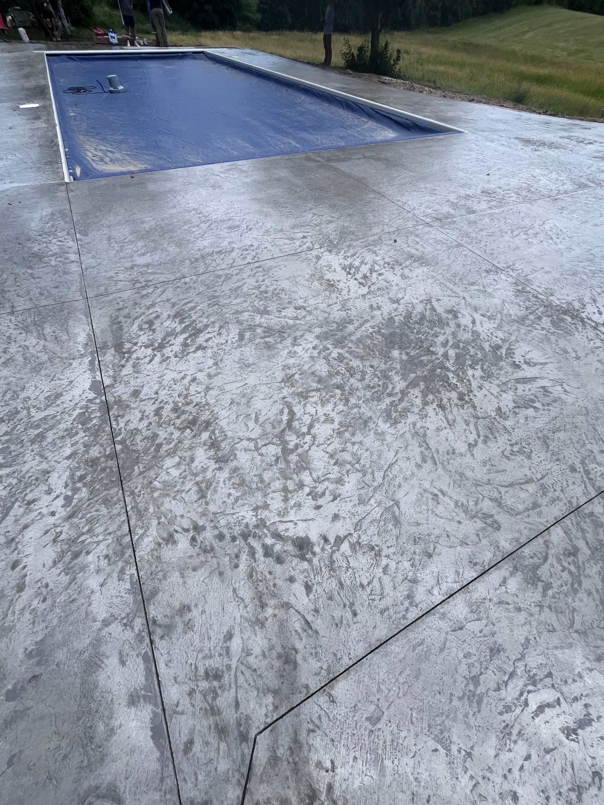 Gallery photos for Seamless Concrete Pool Deck in Loretto MN: Image #4