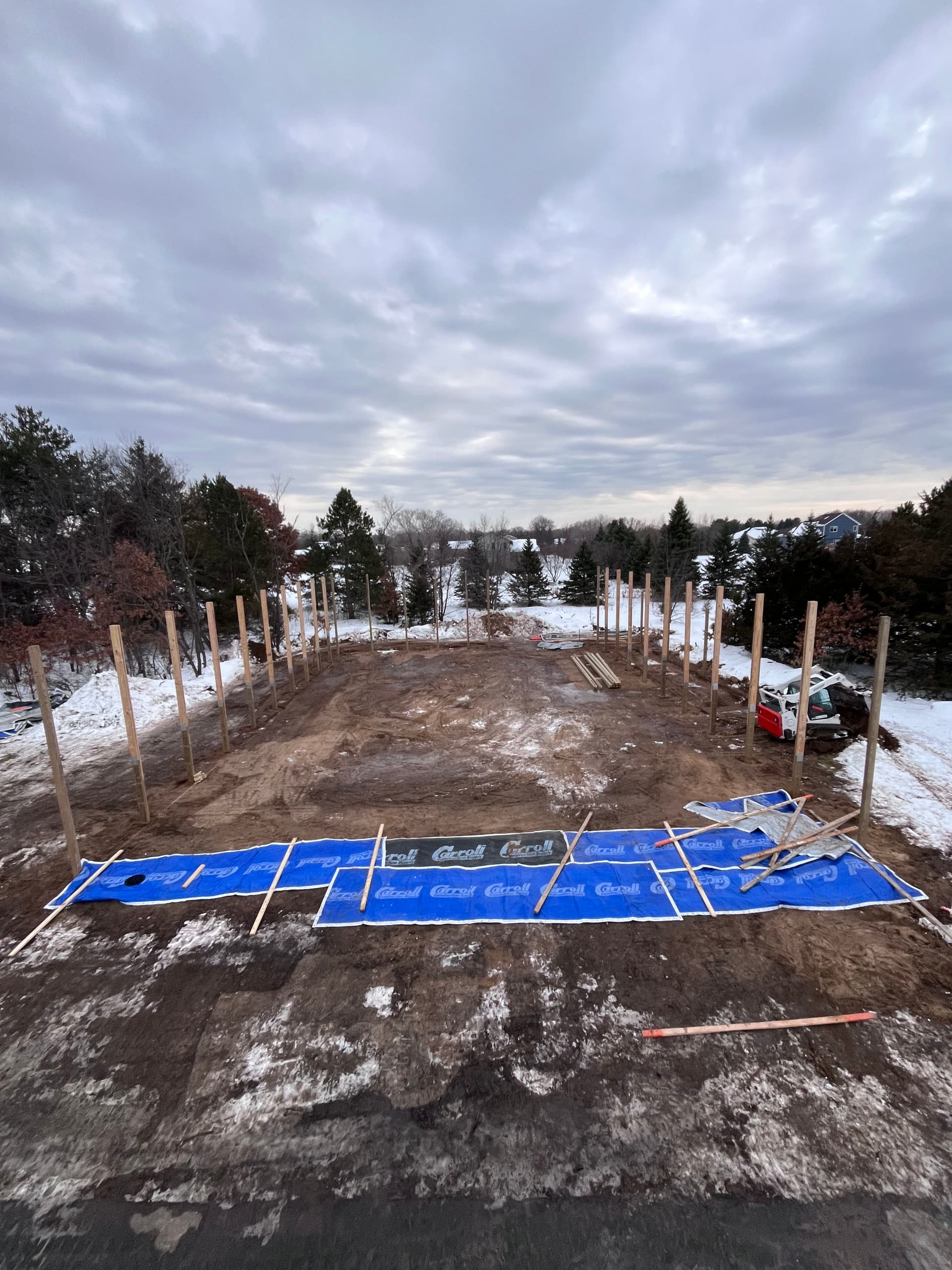 Gallery photos for Post Frame Building Taking Shape: Image #6