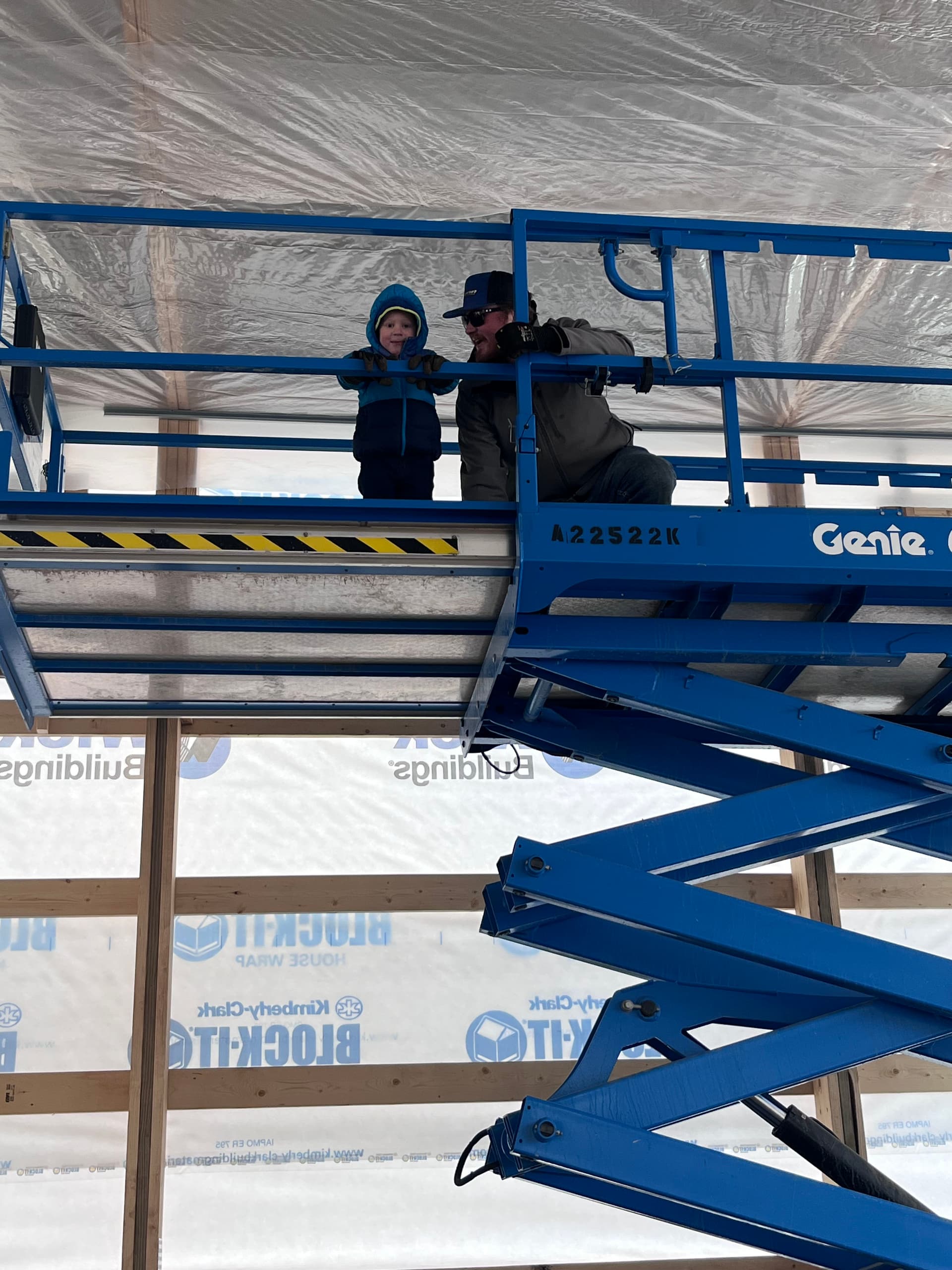 Gallery photos for Post Frame Building Taking Shape: Image #3